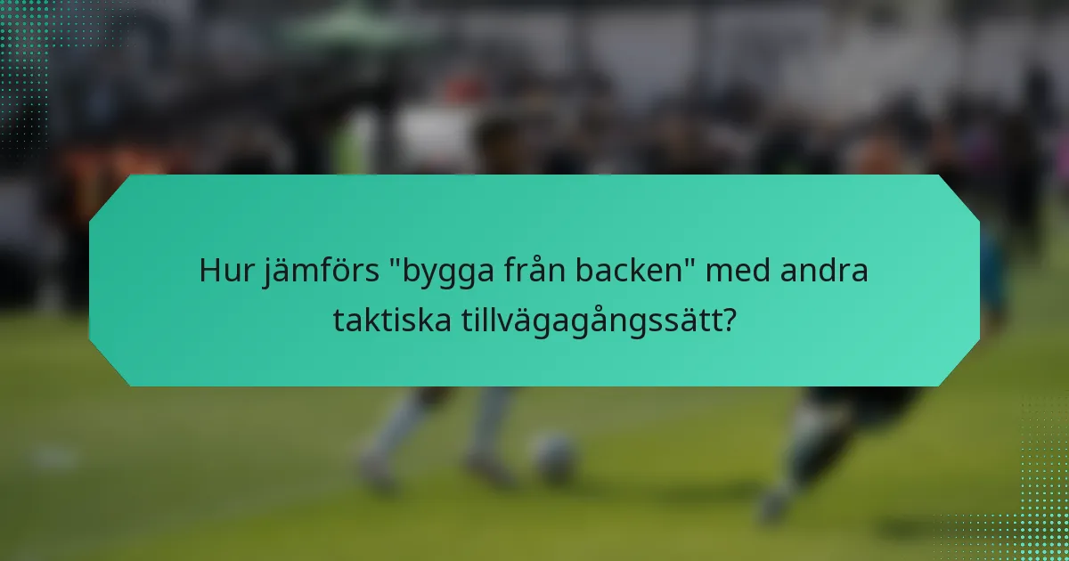 Hur jämförs 